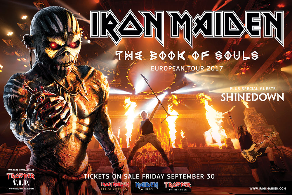 book of souls world tour 2016